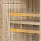 image 5 of VonHaus Chester Bathroom Storage Cabinet in Oak Effect