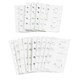 image 3 of Hook + Loop Mixed Grit Sanding Pads Sheets Sander sandpaper 40 - 120Grit 400pc