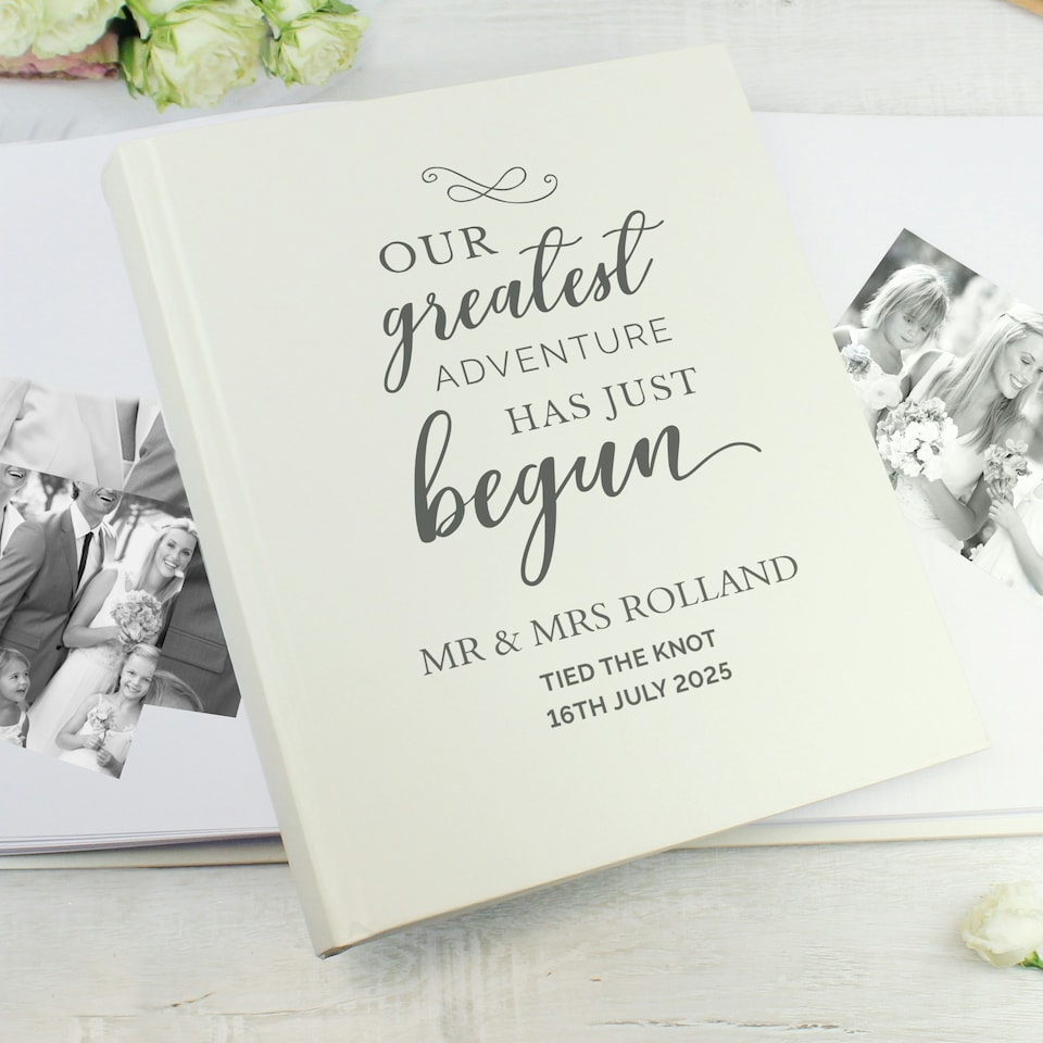 image 1 of Personalised Our Greatest Adventure Traditional Photo Album