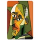 image 2 of frowning man closeup (Placemat)