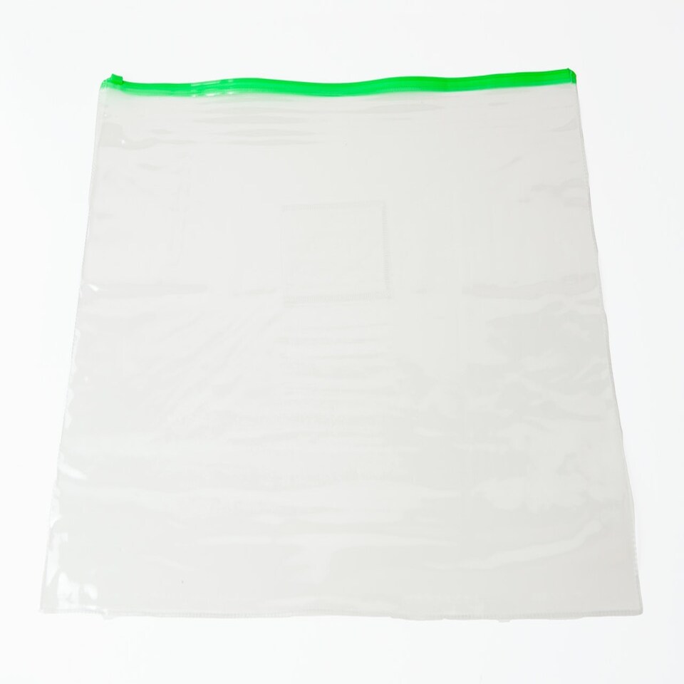 image 1 of Pack of 12 A3 Green Zip Zippy Bags