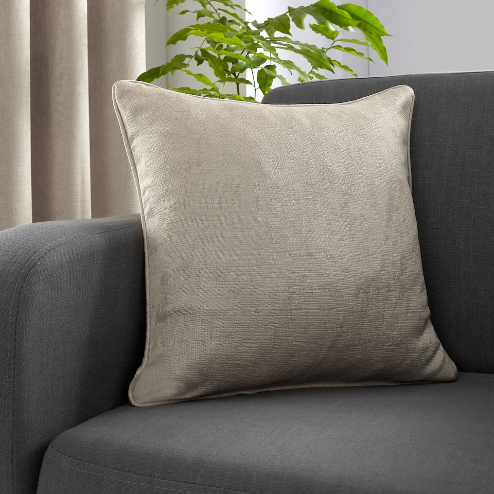 image 1 of Fusion Strata Filled Cushion Natural