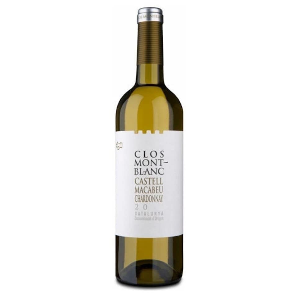 Clos Montblanc Castell Macabeu Chardonnay 75cl - Spanish White Wine