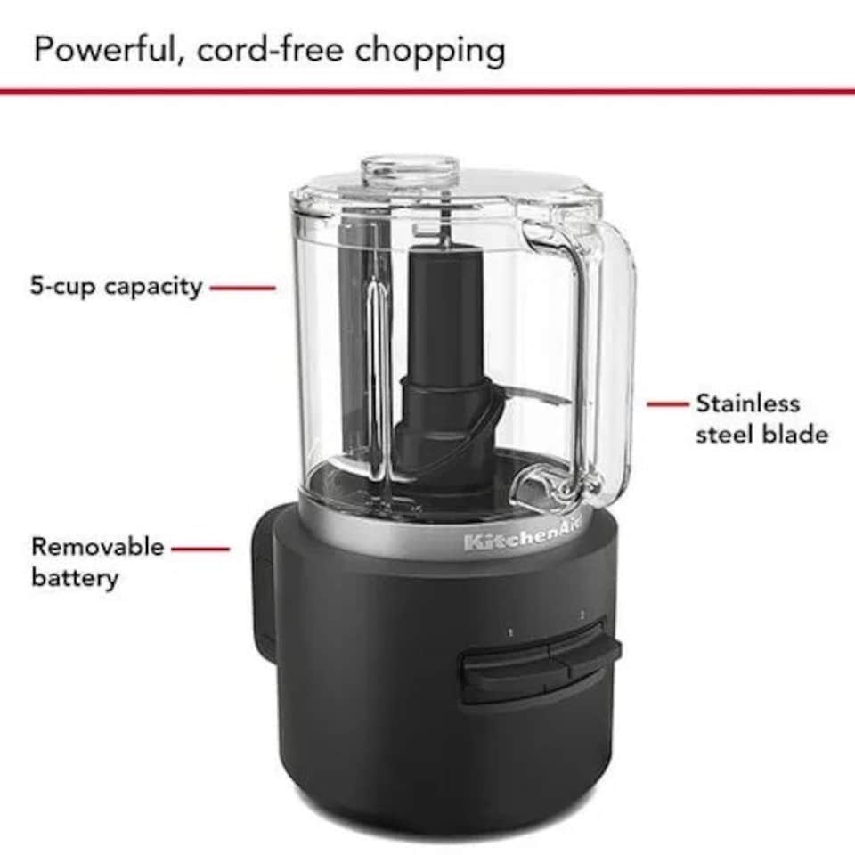 image 1 of KitchenAid Go Cordless Food Chopper With Battery
