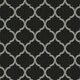 image 1 of Debona Crystal Trellis Textured Wallpaper - Black/Silver - One Size Black