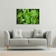 image 2 of Abstract background of dark green leaves (Canvas Print) 101 x 77 x 4cm