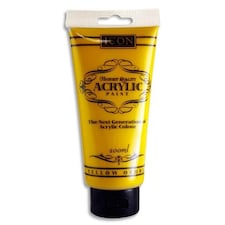 Yellow Acrylic Paint 200ml by Icon Art