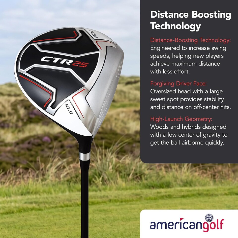 image 1 of Fazer CTR25 Men's Golf Package Set - Right Handed, Regular Flex