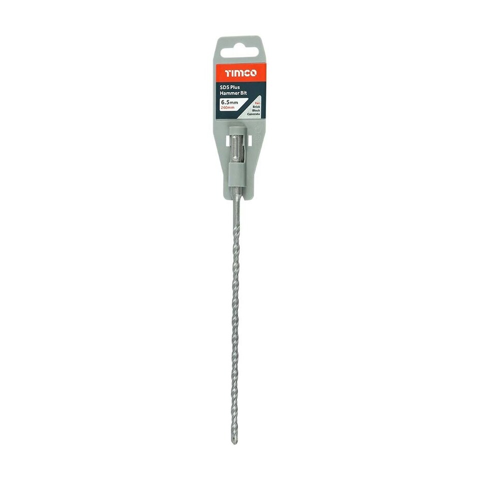image 1 of Timco - SDS Plus Hammer Bit (Size 6.5 x 260 - 1 Each)