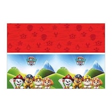 Paw Patrol Rescue Heroes Plastic Tablecover 1.8m x 1.2m | Red