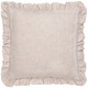 image 3 of Wylder Martha Floral Embroidered Ruffle Cushion