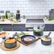 image 6 of Stoven Noir 16cm Non-Stick Saucepan with Lid