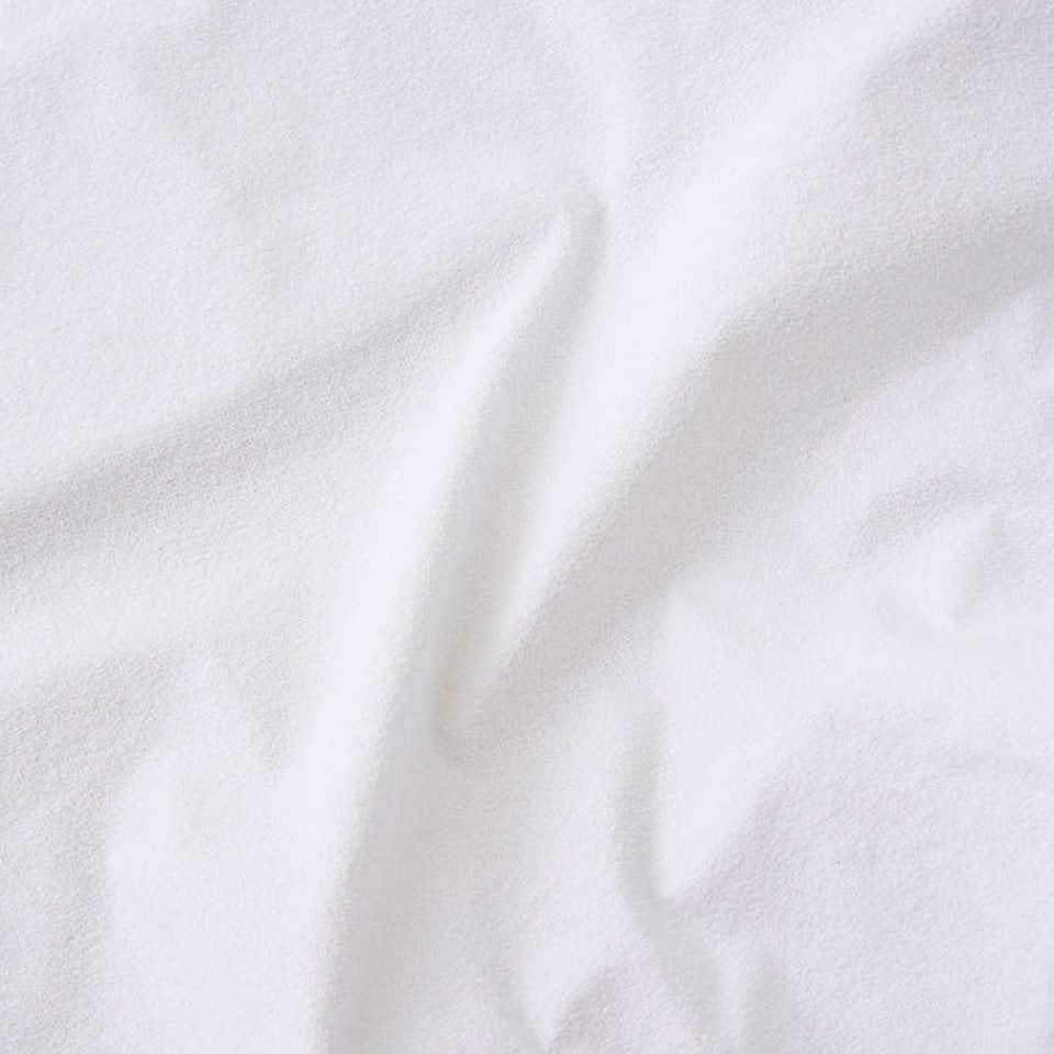 image 1 of Waterproof Fitted Mattress Protector for Moses Basket - 74 x 28cm