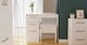 image 2 of Cornwall 3 Drawer Vanity in White Matt (Ready Assembled) | White | White Matt
