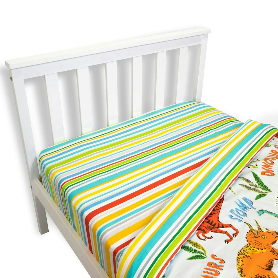 image 1 of Dino Snore Double Fitted Sheet
