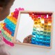 image 3 of Gem Circle Mirror Tray - Sensory Building Toys for Children