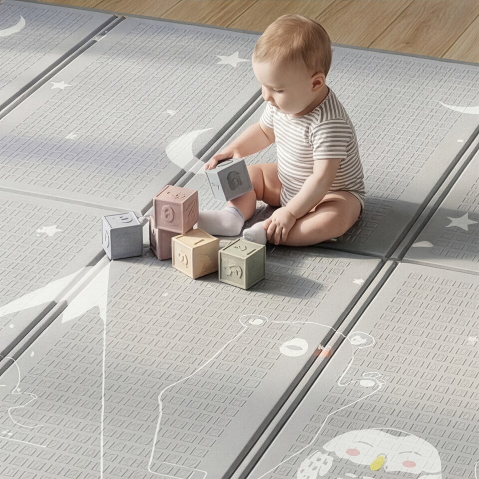 image 1 of Kids Arctic Play Tent and Play Mat Set