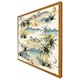 image 4 of Palm & sailboats (Picture Frame) Brown | M