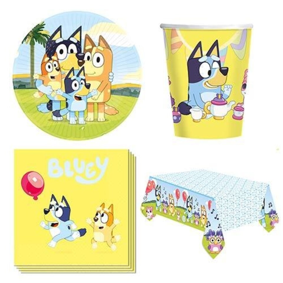 Bluey 8 Person Value Party Pack
