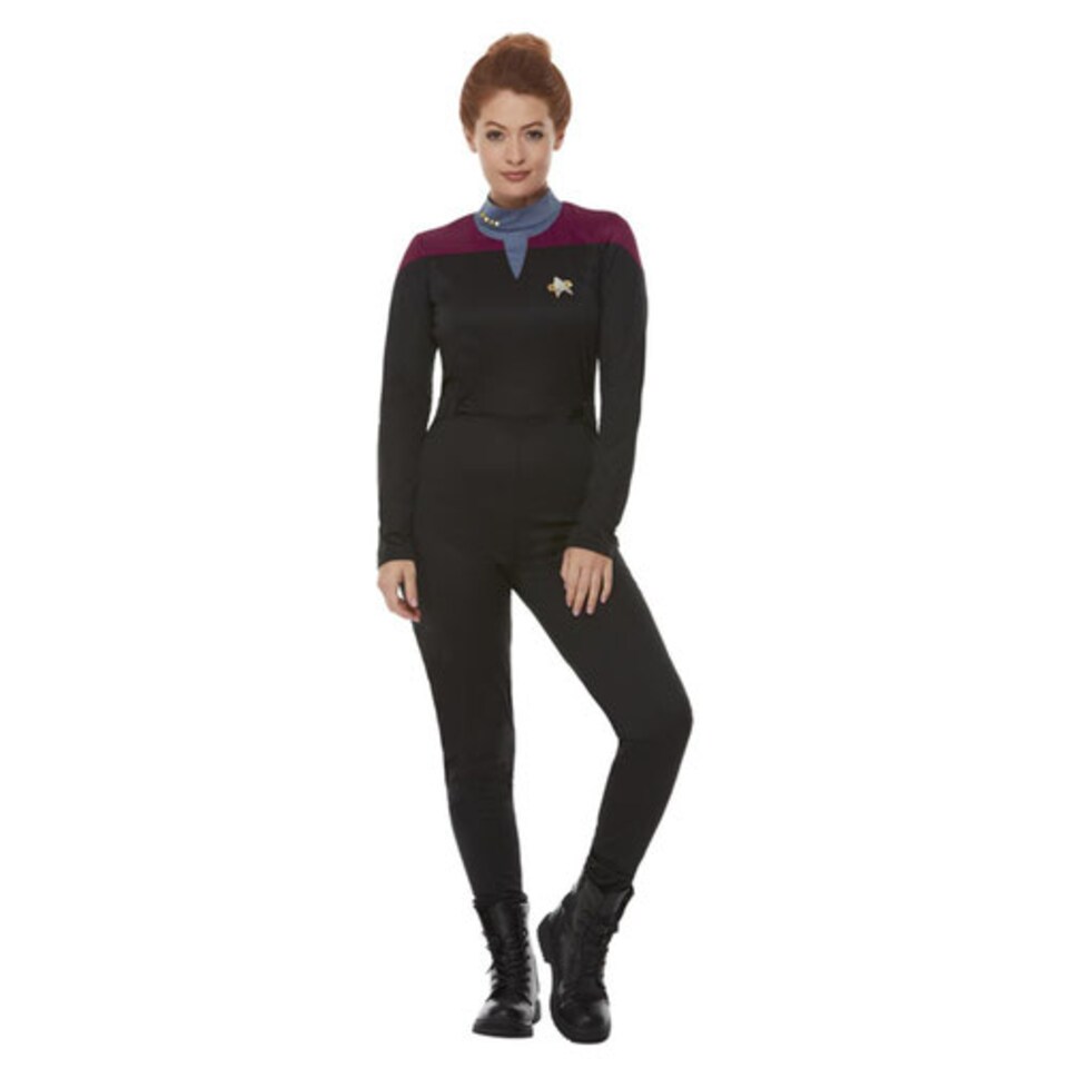 image 1 of Command Uniform Star Trek Voyager Fancy Dress Costume Ladies Small - UK 8-10