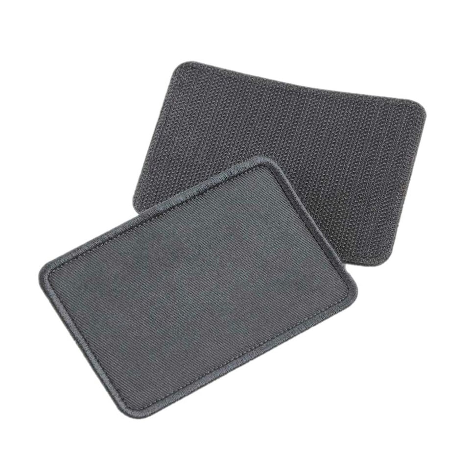 image 1 of Beechfield Removable Cotton Patch - Graphite Grey - One Size