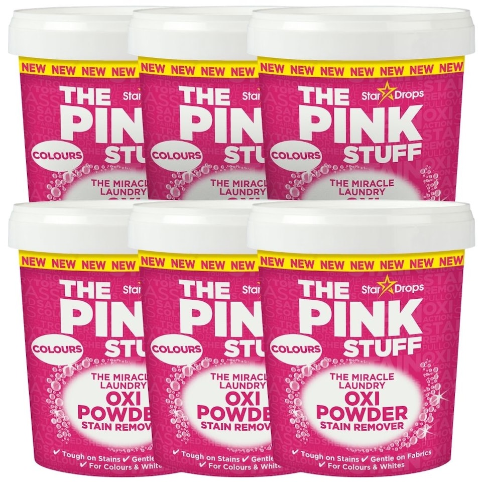 image 1 of Stardrops The Pink Stuff Stain Removal Powder For Colours 1kg