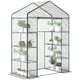 image 1 of Outsunny Walk In Greenhouse Garden Clear PVC Frame Shelves Reinforced Plant Grow