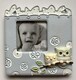 image 2 of Baby Owl Series Boys Blue Small Photo Frame - 3"x3" Picture