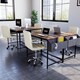 image 2 of Vida Designs Calbo Office Chair Computer Desk Table Chair, Beige