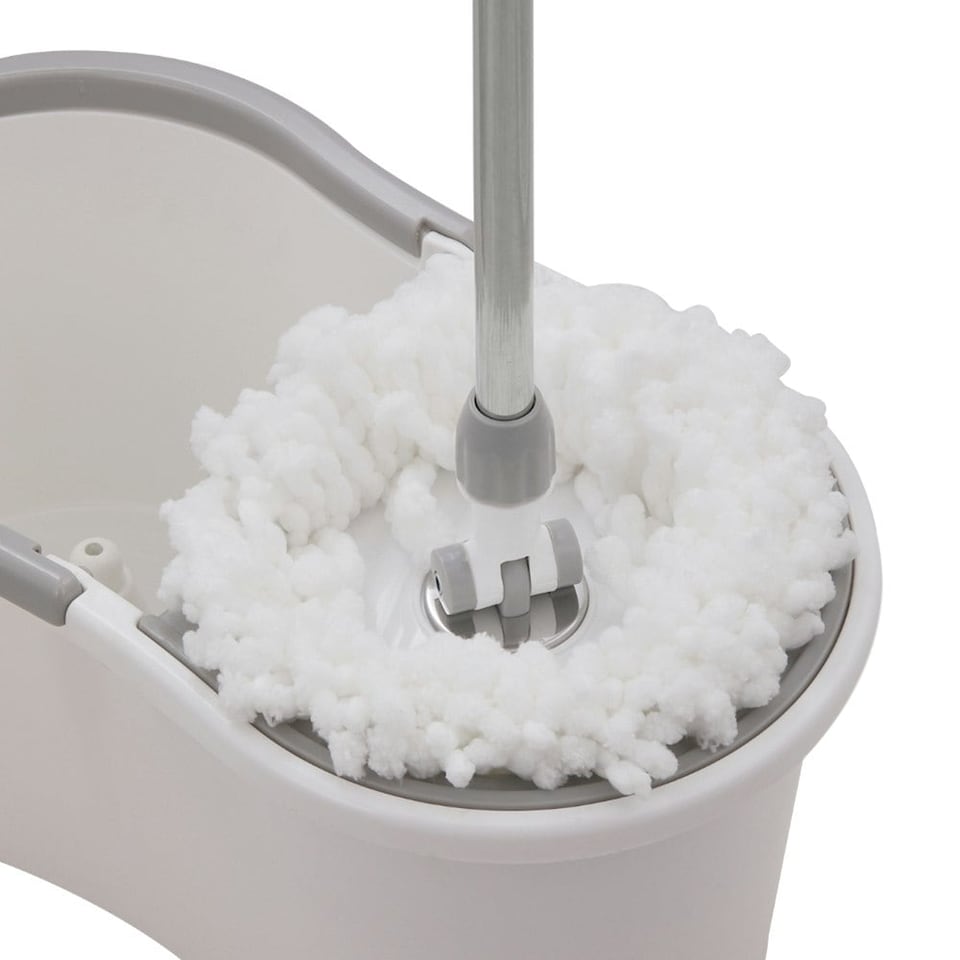 image 1 of Living and Home Spin Mop and Bucket Set