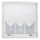 image 1 of 235cm Triangle Edge Sheer Linen Roller Blind | Metal Fittings