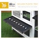 image 5 of PawHut 2-Tier Wooden Rabbit Hutch Guinea Pig House Pet Cage Outdoor w/ Tray Ramp