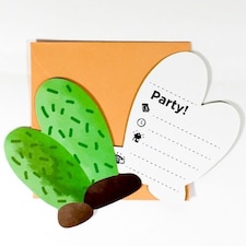 Llama Party Invitations with Envelopes - Pack of 6
