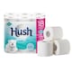 image 2 of Hush Luxury White 3 Ply Scented Core Bathroom Tissues, 36 Rolls