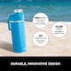 image 7 of Ninja Thirsti 530ml Travel Bottle Tropical Blue DW1801EUUKSB