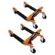 image 1 of Hydraulic Positioning Skates Pair | Orange