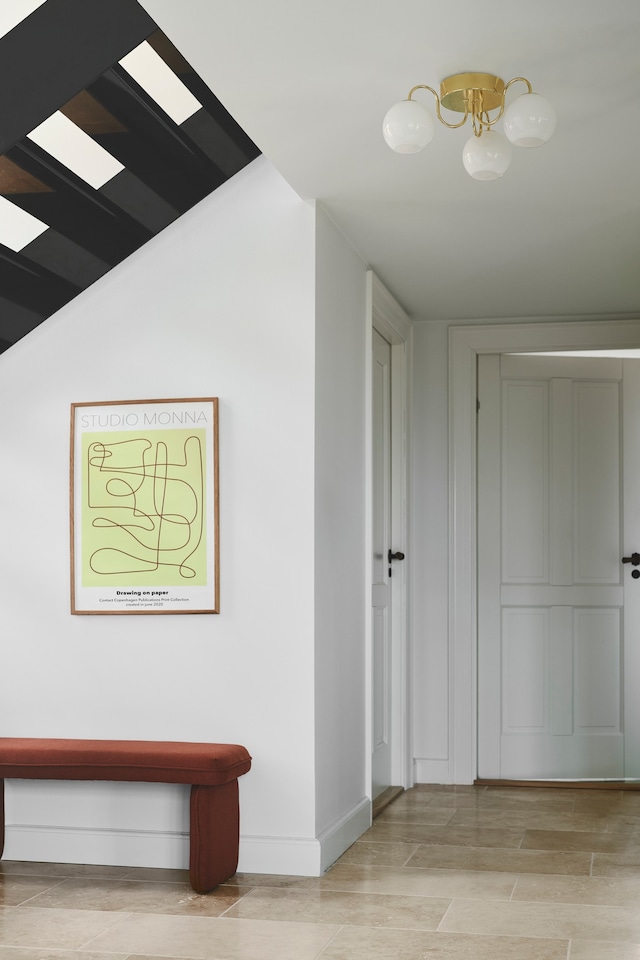 image 1 of Nordlux Franca Indoor Ceiling Light Brass Metal E14 Hand Blown Glass - Mains Powered, IP20