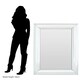 image 2 of Interiors by Premier Silver Frame Rectangular Wall Mirror Silver