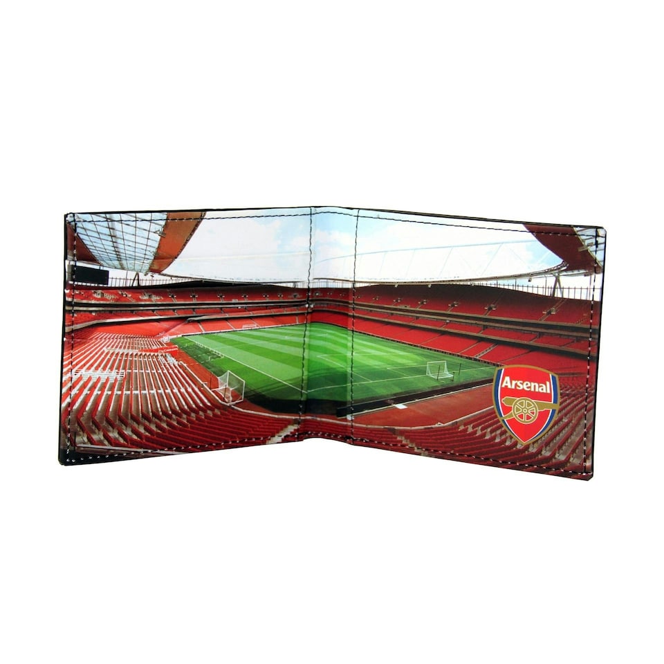 Arsenal FC Team Stadium Wallet - White/Red - One Size