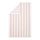 image 5 of Bianca Reversible Stripe Cotton Jacquard Bath Towel | Pink | Blush Pink | Bath towel