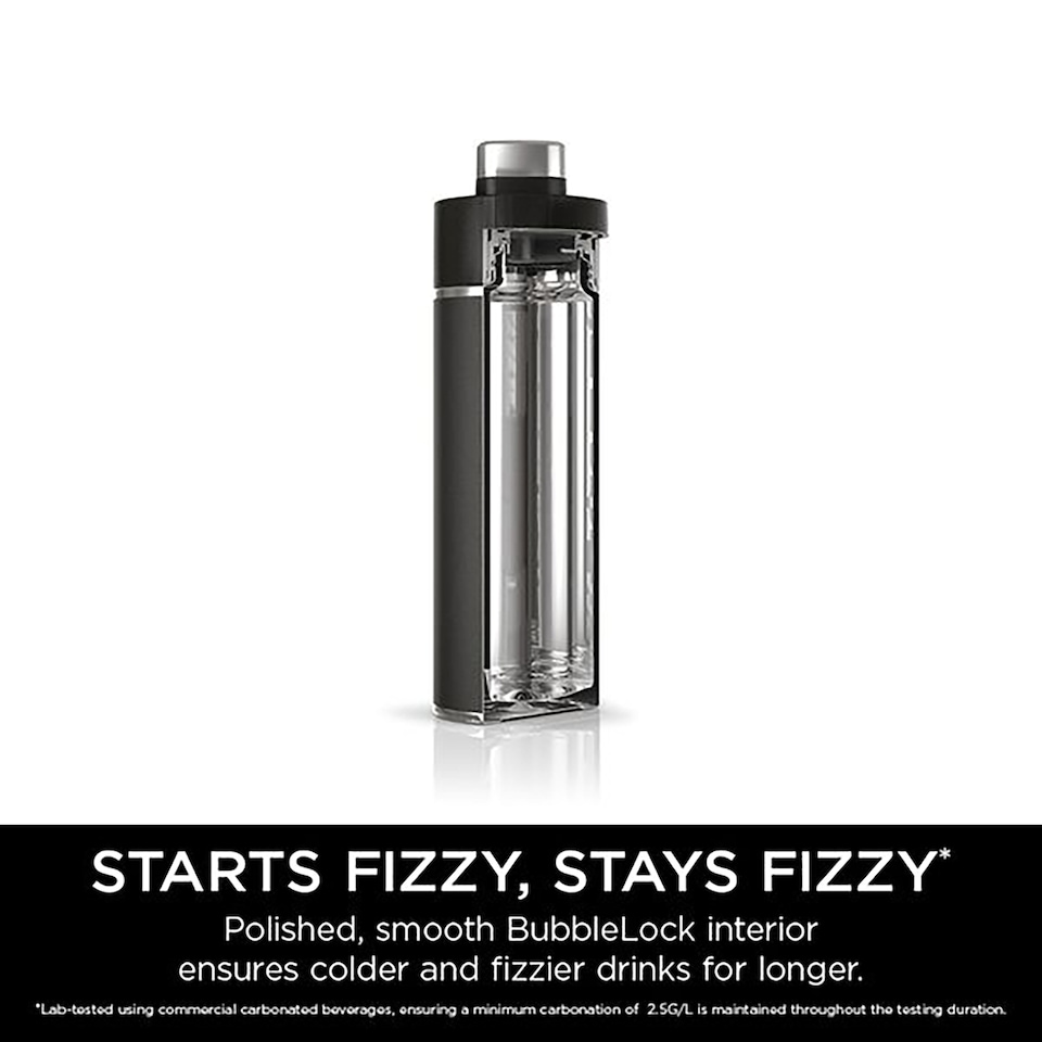 image 1 of Ninja Thirsti 700ml Travel Bottle with BubbleLock technology Black DW2401EUUKBK