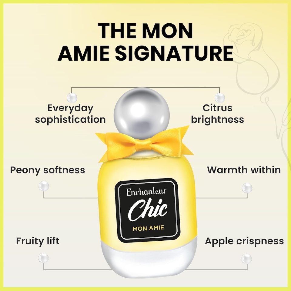 image 1 of Yardley London Enchanteur Chic Mon Amie Eau de Toilette 50ml