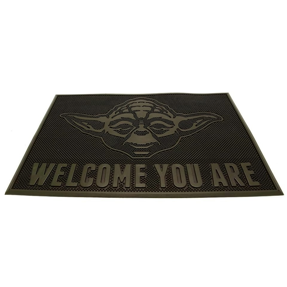 image 1 of STAR WARS (YODA) RUBBER DOORMAT - DOOR MATS - GP85498