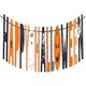 image 2 of 2m Happy Halloween Paper Bunting