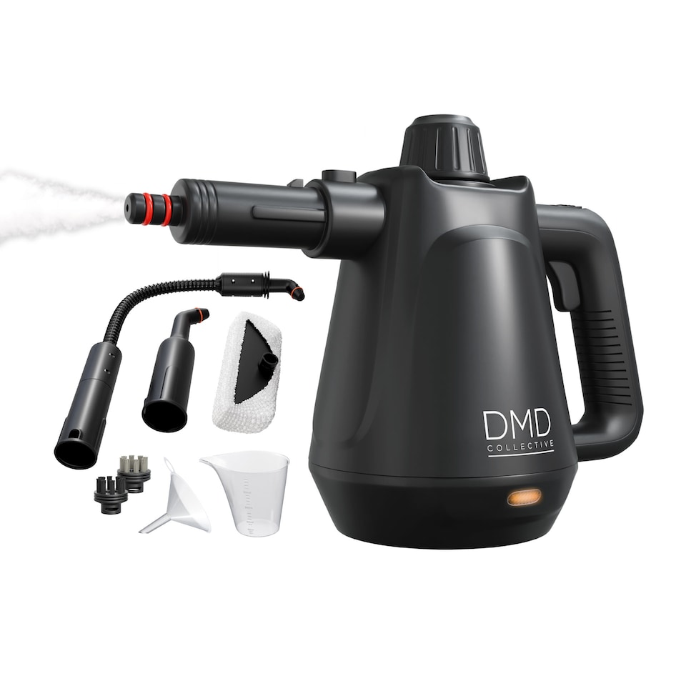 image 1 of DMD 9-Piece Handheld Steam Cleaner Kit, 450ml Water Tank