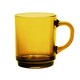 image 4 of Duralex Versailles Glass Coffee Mugs - 260ml  - Amber - Pack of 6 Orange