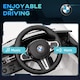 image 7 of AIYAPLAY BMW M4 Licensed Electric Car for Kids, 12V Kids Electric Ride on with Remote Control, Suspension, Music, Horn, LED Lights, for Ages 3-5 Years, White