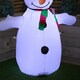 image 8 of 4ft (120cm) LED Outdoor Christmas Inflatables Snowman Indoor Light Up Decorations