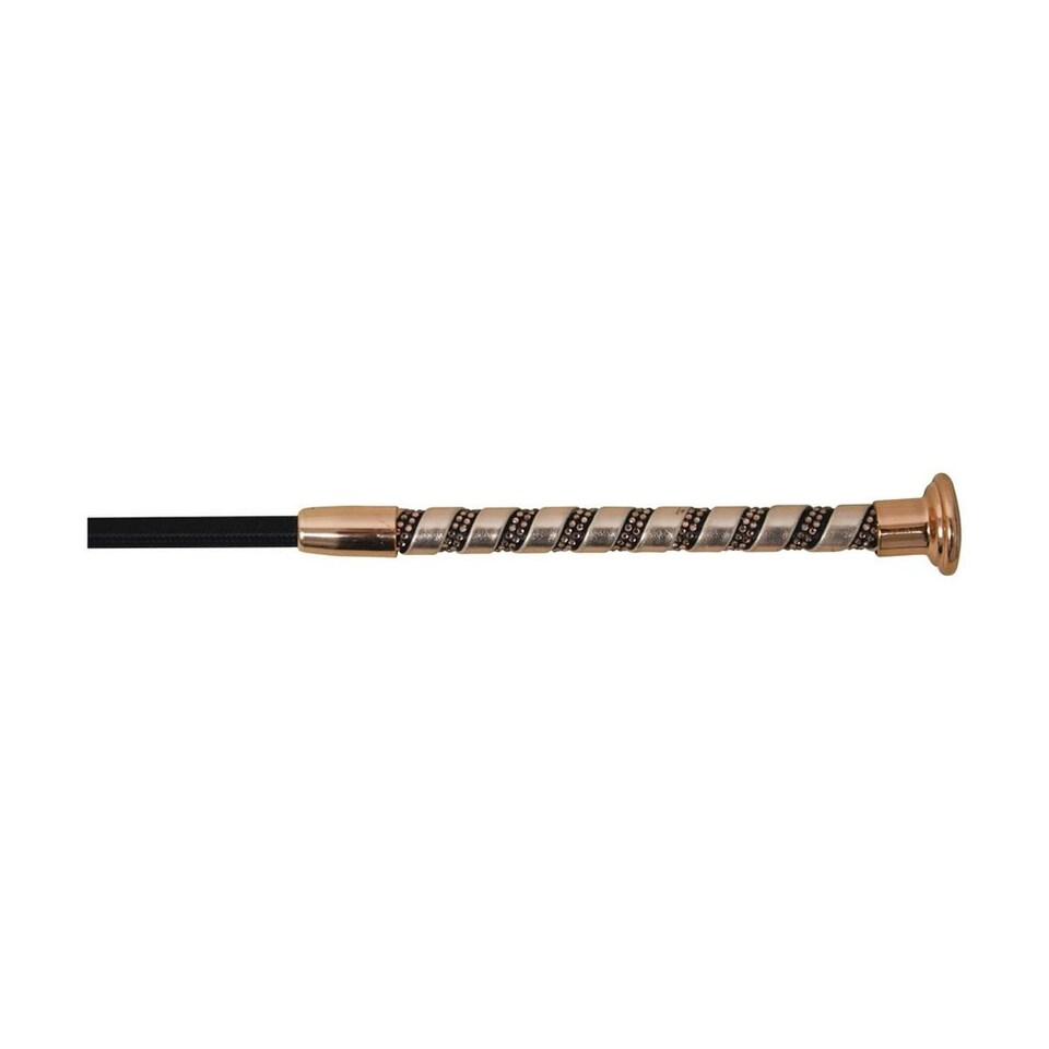image 1 of HySCHOOL Allure Dressage Whip - Rose Gold - 110cm