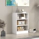 image 3 of COSTWAY 3 Tier Bookcase Floor Standing Open Bookshelf Bedroom Modern Display Cabinet